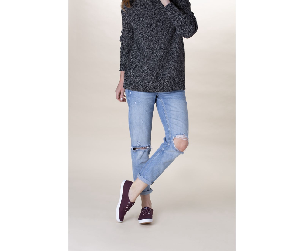 Keds Kadın Sneaker Kırmızı - Champion Solids - KFUSB8319